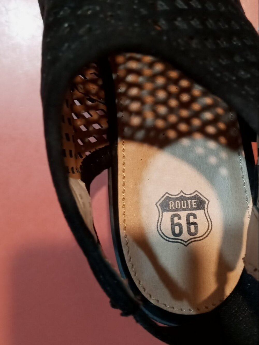 ROUTE 66 Vida Perforated Slingback Bootie Sandals Open Toe Heel Gladiator NWT! - Picture 5 of 9